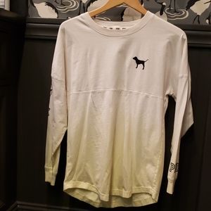 Pink beach sweatshirt